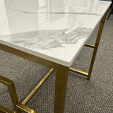 Modern-Square-White-Marble-Lamp-Table-Gold-Geometric-Base-55cm