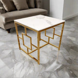 Modern-Square-White-Marble-Lamp-Table-Gold-Geometric-Base-55cm