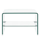        Modern-Tempered-Glass-Side-Table-With-Glass-Shelf-50cm