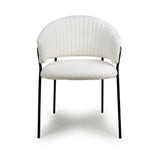 Modern-White-Boucle-Curved-Back-Dining-Chair-Floating-Black-Base-Set-of-2