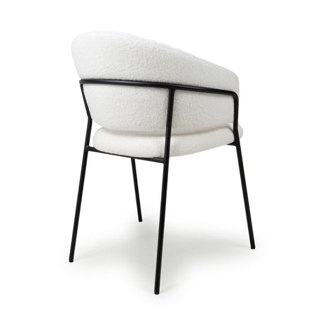 Modern-White-Boucle-Curved-Back-Dining-Chair-Floating-Black-Base-Set-of-2