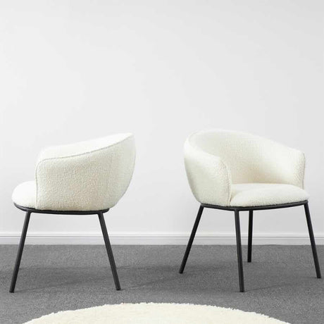 Modern-White-Boucle-Dining-Chair-Black-Metal-Legs