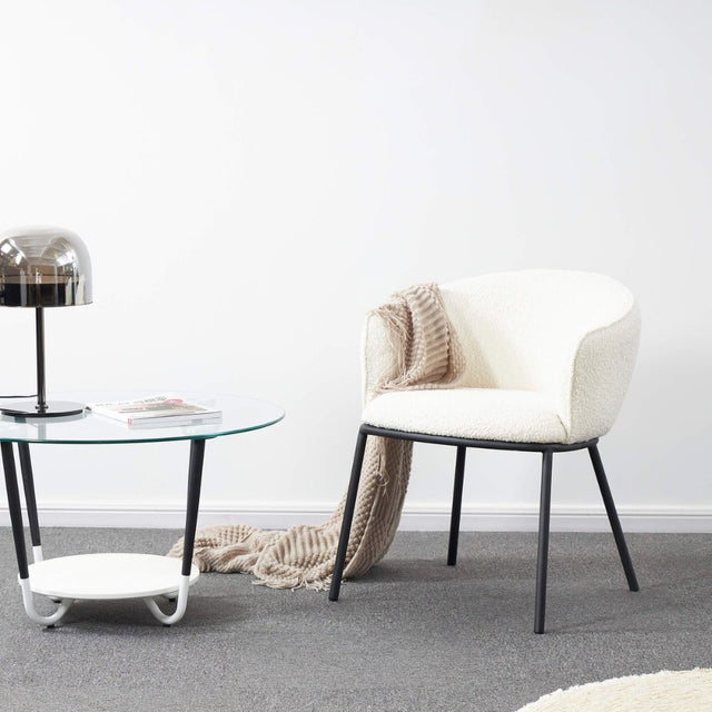 Modern-White-Boucle-Dining-Chair-Black-Metal-Legs