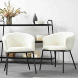 Modern-White-Boucle-Dining-Chair-Black-Metal-Legs