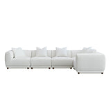 Modern-White-Boucle-Sectional-Corner-Sofa-5-Piece-Modular