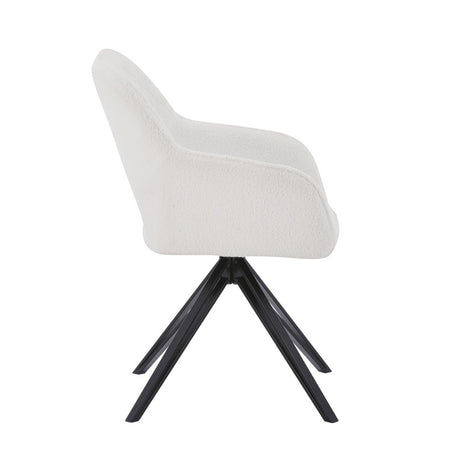 Modern-White-Boucle-Swivel-Dining-Chair-Black-Metal-Legs-Set-of-2