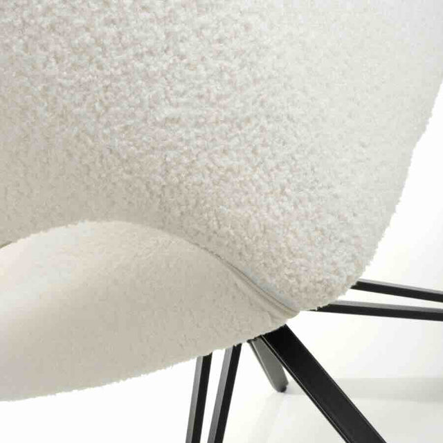 Modern-White-Boucle-Swivel-Dining-Chair-Black-Metal-Legs-Set-of-2