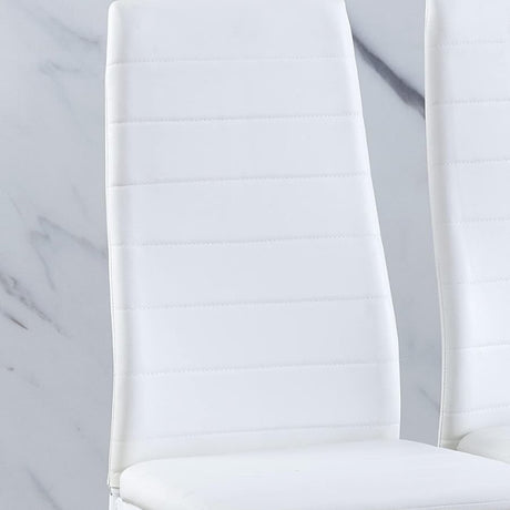    Modern-White-Faux-Leather-Horizontal-Stitched-Dining-Chair-With-White-Metal-Legs-Set-of-6