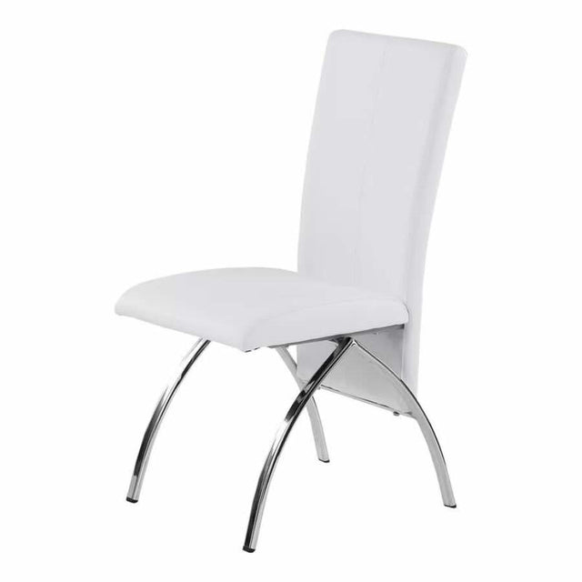 Modern-White-Faux-Leather-Long-Back-Dining-Chair-With-Chrome-Metal-Legs-Set-of-4