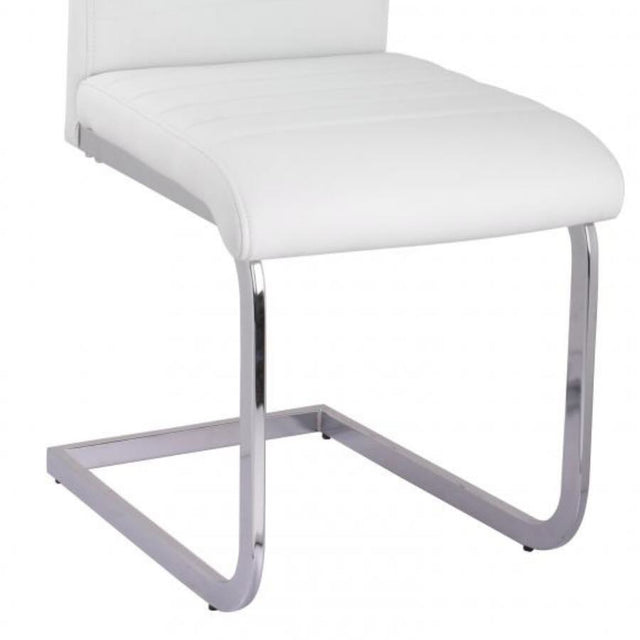 Modern-White-Horizontal-Stitched-Faux-Leather-Dining-Chairs-With-Chrome-Metal-Cantilever-Base-Set-of-4