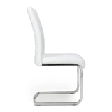 Modern-White-Horizontal-Stitched-Faux-Leather-Dining-Chairs-With-Chrome-Metal-Cantilever-Base-Set-of-4