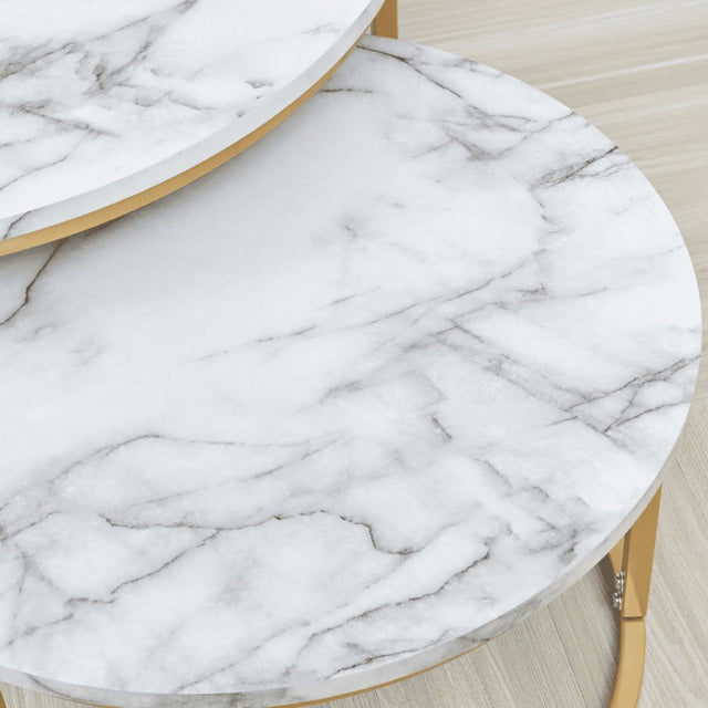 Modern-White-Marble-Round-Nesting-Coffee-Table-Gold-Base-80cm_60cm