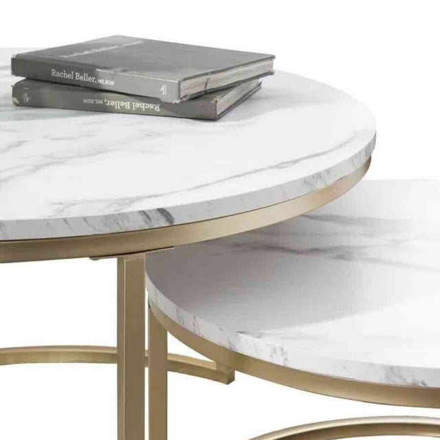 Modern-White-Marble-Round-Nesting-Coffee-Table-Gold-Base-80cm_60cm