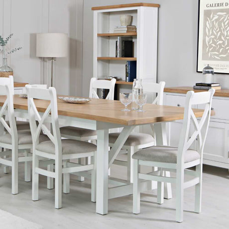 Modern-White-Wood-Dining-Chair-With-Fabric-Seat-Set-of-2