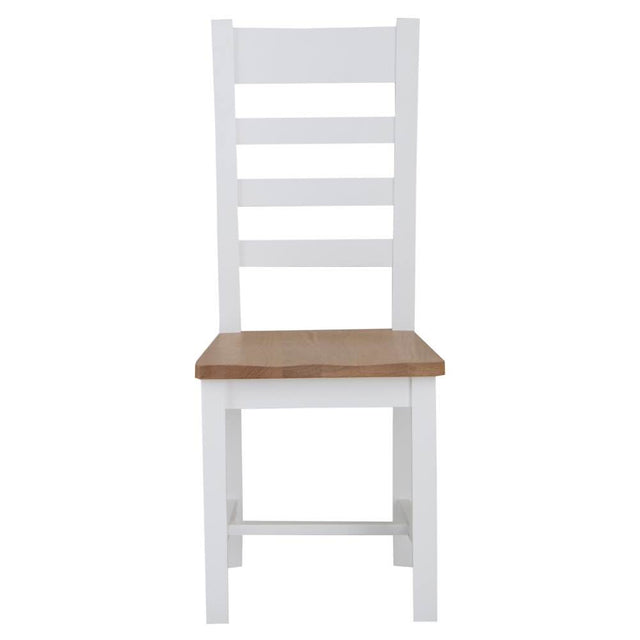 Modern-White-Wood-Dining-Chair-With-Oak-Seat-Set-of-2