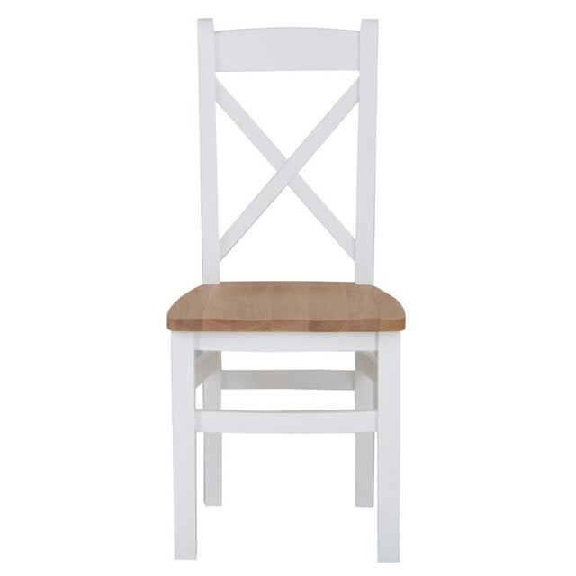 Modern-White-Wood-Dining-Chair-With-Oak-Seat-Set-of-2