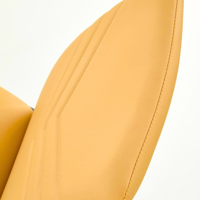 Modern-Yellow-Faux-Leather-Dining-Chair-With-Double-Arrow-Stitch-_-Metal-Legs-Set-of-4