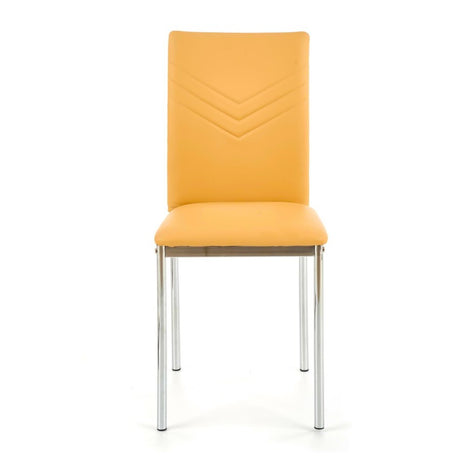 Modern-Yellow-Faux-Leather-Dining-Chair-With-Double-Arrow-Stitch-_-Metal-Legs-Set-of-4