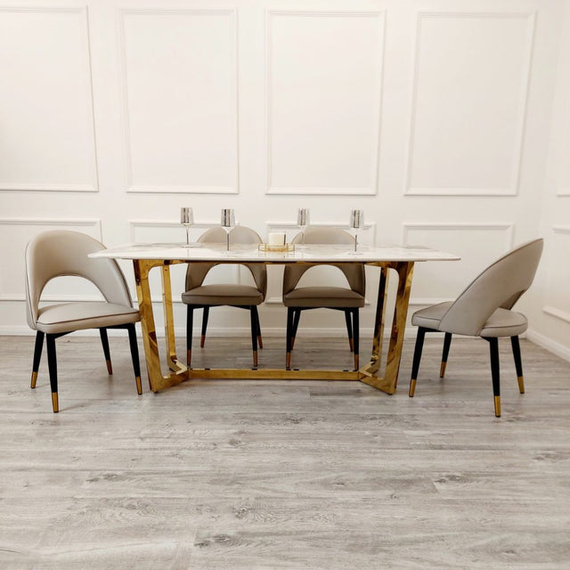 Modern-cream-leather-chairs-metal-legs-with-open-back