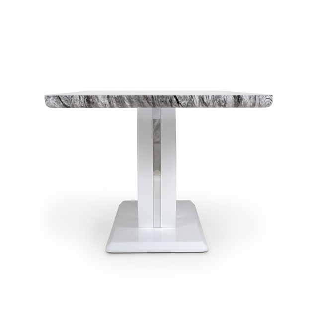 Modern-grey-rectangular-marble-dining-table-white-pedestal-base-150cm