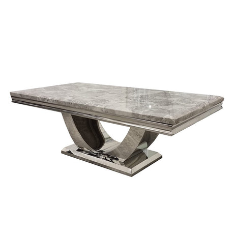 Modern-grey-marble-coffee-table-stainless-steel-base-130cm