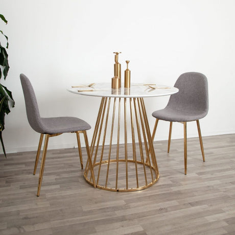 Modern-4-Seater-Marble-Dining-Table-Round-White-Marble-Tabletop-Gold-Base-80cm