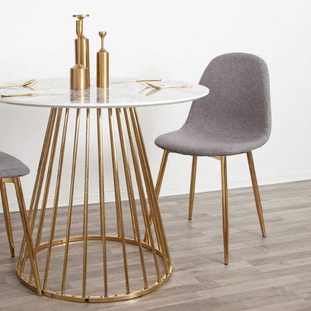 Modern-4-Seater-Marble-Dining-Table-Round-White-Marble-Tabletop-Gold-Base-80cm