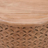 Natural-Mango-Wood-Round-Coffee-Table-With-Engraving-70cm