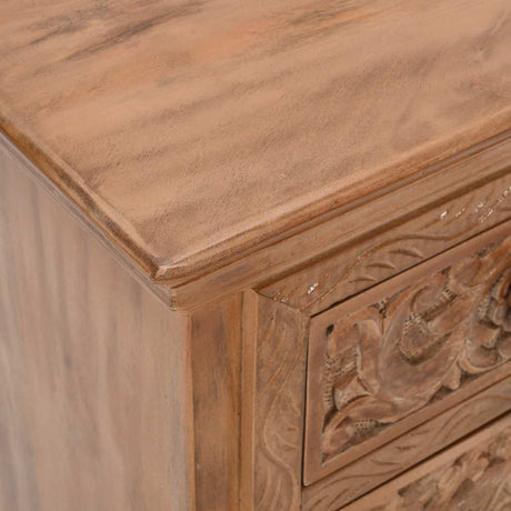 Natural-Mango-Wood-Side-Table-With-Storage-Wood-Engraving-60cm