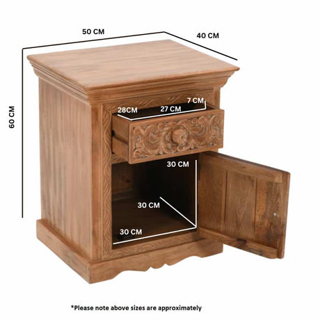 Natural-Mango-Wood-Side-Table-With-Storage-Wood-Engraving-60cm