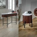 Retro-Fluted-Mango-Wood-_-White-Marble-Top-Matching-Console-Table-_-Side-Table-Set-Metal-Legs