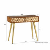 Retro-Natural-Wood-Console-Table-With-Drawers-_-Gold-Metal-Legs-90cm