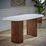 Retro-Oval-White-Marble-Top-Dining-Table-With-Fluted-Mango-Wood-Base-170cm