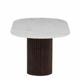 Retro-Oval-White-Marble-Top-Dining-Table-With-Fluted-Mango-Wood-Base-170cm