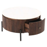 Retro-Round-Fluted-Mango-Wood-_-Marble-Top-Coffee-Table-Metal-Legs-With-Drawer-80cm