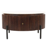 Retro-Round-Fluted-Mango-Wood-_-Marble-Top-Coffee-Table-Metal-Legs-With-Drawer-80cm