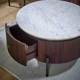 Retro-Round-Fluted-Mango-Wood-_-Marble-Top-Coffee-Table-Metal-Legs-With-Drawer-80cm