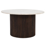 Retro-Round-Fluted-Mango-Wood-_-Marble-Top-Coffee-Table-Pededtal-Base-80cm