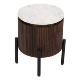 Retro-Round-Fluted-Mango-Wood-_-Marble-Top-Side-Table-Metal-Legs-35cm