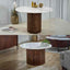 Retro-Round-Fluted-Mango-Wood-_-White-Marble-Top-Matching-Dining-Table-_-Coffee-Table-Set-Pededtal-Base