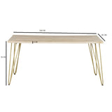 Retro-vintage-natural-wood-rectangular-dining-table-gold-inlay-_-legs-160cm