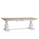 Rustic-10-Seater-Oak-Wood-Extending-Dining-Table-With-White-Legs-220cm-270cm