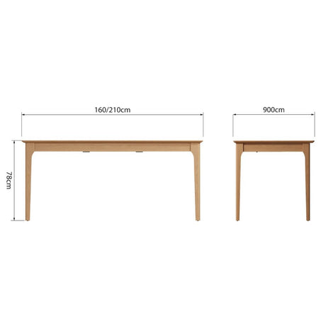 Rustic-8-Seater-Oak-Wood-Extending-Dining-Table-160cm-210cm