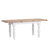 Rustic-8-Seater-Oak-Wood-Extending-Dining-Table-With-White-Legs-130cm-180cm