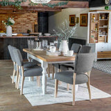 Rustic-8-Seater-Oak-Wood-Extending-Dining-Table-With-White-Legs-130cm-180cm