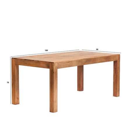 Rustic-8-Seater-Rectangular-Solid-Mango-Wood-Dining-Table-180cm