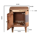 Rustic-Acacia-Wood-Bedside-Table-With-Storage