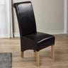 Rustic-Black-Faux-Leather-High-Back-Dining-Chair-With-Scroll-Back-_-Rubberwood-Legs-Set-of-2