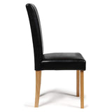 Rustic-Black-Faux-Leather-Simple-Dining-Chair-With-Ash-Wood-Legs-Set-of-2