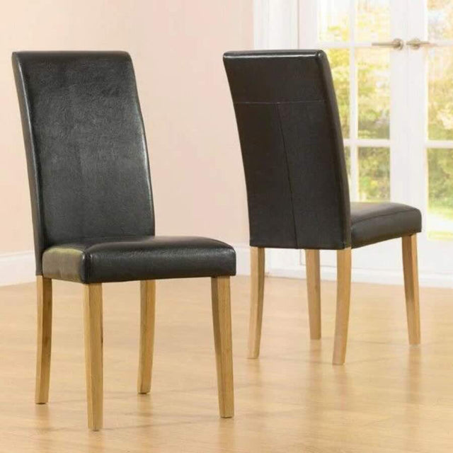 Rustic-Black-Faux-Leather-Simple-Dining-Chair-With-Ash-Wood-Legs-Set-of-2